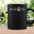 Heartbeat Book Graphic Print Coffee Mug Gifts ideas