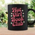 Hot Girl Book Club Retro Daisies Graphic Print Coffee Mug Gifts ideas
