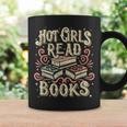 Hot Girls Read Books Reading Bookworm Graphic Print Coffee Mug Gifts ideas