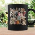 I'd Rather Be Reading Bookworm Cute Book Lover Graphic Print Coffee Mug Gifts ideas I'd Rather Be Reading Bookworm Cute Book Lover Graphic Print Coffee Mug Gifts ideas