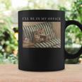 I'Ll Be In My Office Retro Cat Reading Book Nerd Read Reader Graphic Print Coffee Mug Gifts ideas