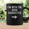 I’m With The Book Character Halloween Couple Costume Graphic Print Coffee Mug Gifts ideas I’m With The Book Character Halloween Couple Costume Graphic Print Coffee Mug Gifts ideas