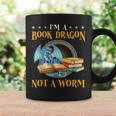 I'm a Book Dragon Not a Worm Reading Readers Clothing Graphic Print Coffee Mug Gifts ideas I'm a Book Dragon Not a Worm Reading Readers Clothing Graphic Print Coffee Mug Gifts ideas