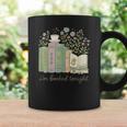 I'm Booked Tonight Cozy Floral Book Lover Graphic Graphic Print Coffee Mug Gifts ideas I'm Booked Tonight Cozy Floral Book Lover Graphic Graphic Print Coffee Mug Gifts ideas