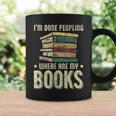 I'm Done Peopling Where Are My Books Reading Graphic Print Coffee Mug Gifts ideas