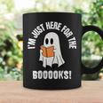 I'm Just Here For The Books Read More Boooks Halloween Graphic Print Coffee Mug Gifts ideas