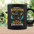 I'm Not A Bookworm I'm A Book Dragon Graphic Print Coffee Mug Gifts ideas