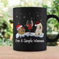 I'm Simple Woman Books Wine Golden Retriever Dog Lover Xmas Graphic Print Coffee Mug Gifts ideas