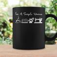 I’m A Simple Woman Sewing Dog Coffee Book Graphic Print Coffee Mug Gifts ideas I’m A Simple Woman Sewing Dog Coffee Book Graphic Print Coffee Mug Gifts ideas