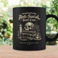 Introvert Book Club Classic Readers Social Gathering Costume Graphic Print Coffee Mug Gifts ideas