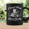 Introverted Book Mom Cat Reader Introvert Books Over People Graphic Print Coffee Mug Gifts ideas