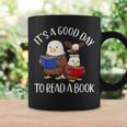 It's A Good Day To Read A Book Eagle Librarian Bookworm Graphic Print Coffee Mug Gifts ideas
