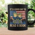 It's A Good Day To Read A Book Frog Vintage USA FLag Graphic Print Coffee Mug Gifts ideas It's A Good Day To Read A Book Frog Vintage USA FLag Graphic Print Coffee Mug Gifts ideas