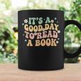 It's A Good Day To Read A Book Kids Reading Teacher Bookworm Graphic Print Coffee Mug Gifts ideas