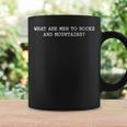 Jane Austen Book Quote What Are Men To Mountains And Rocks Graphic Print Coffee Mug Gifts ideas