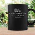 Jane Austen Literature You Should Infinitely Prefer Books Graphic Print Coffee Mug Gifts ideas