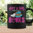 Just a Girl Who Loves Books Book Lover Reader Bookworm Graphic Print Coffee Mug Gifts ideas Just a Girl Who Loves Books Book Lover Reader Bookworm Graphic Print Coffee Mug Gifts ideas
