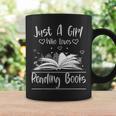Just A Girl Who Loves Books Book Lovers Graphic Print Coffee Mug Gifts ideas Just A Girl Who Loves Books Book Lovers Graphic Print Coffee Mug Gifts ideas