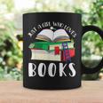 Just A Girl Who Loves Books Lover Bookworm Librarian Reading Graphic Print Coffee Mug Gifts ideas