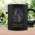 Just a Girl Who Loves Dragons & Books Women Dragon Bookish Graphic Print Coffee Mug Gifts ideas Just a Girl Who Loves Dragons & Books Women Dragon Bookish Graphic Print Coffee Mug Gifts ideas