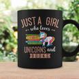Just A Girl Who Loves Unicorns And Books Women Reading Graphic Print Coffee Mug Gifts ideas