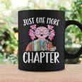 Just One More Chapter Book Lover Librarian Teacher For Men Women Kids Graphic Print Coffee Mug Gifts ideas
