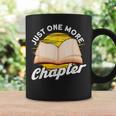 Just One More Chapter Book Reading Bookworm Graphic Print Coffee Mug Gifts ideas