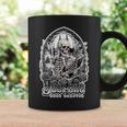 Just One More Chapter Gothic Skeleton Reading Occult Book Graphic Print Coffee Mug Gifts ideas