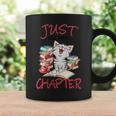 Just One More Chapter- I Love Reading Book And Meow Graphic Print Coffee Mug Gifts ideas