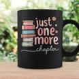Just One More Chapter Pastel Book Lover Cute Adorable Graphic Print Coffee Mug Gifts ideas