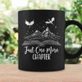 Just One More Chapter Romantasy Dragon Fantasy Romance Book Graphic Print Coffee Mug Gifts ideas