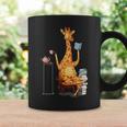 Kawaii Cute Giraffes Books And Tea Women's Graphic Print Coffee Mug Gifts ideas