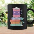 Kawaii Pastel Goth Cute Hot Chocolate Book Lover Anime Art Graphic Print Coffee Mug Gifts ideas