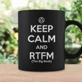 'Keep Calm & RTFM Read The Big Book' AA T-Shirt Graphic Print Coffee Mug Gifts ideas