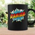 Kids Boys Damian Name Comic Book Superhero Graphic Print Coffee Mug Gifts ideas Kids Boys Damian Name Comic Book Superhero Graphic Print Coffee Mug Gifts ideas