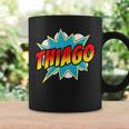 Kids Boys Thiago Comic Book Superhero Name Graphic Print Coffee Mug Gifts ideas Kids Boys Thiago Comic Book Superhero Name Graphic Print Coffee Mug Gifts ideas