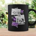 Kids DOAWK Purple Loded Diper Collage Book Series Graphic Print Coffee Mug Gifts ideas