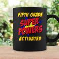 Kids Fifth Grade Superpower Superhero Comic Book First Day School Graphic Print Coffee Mug Gifts ideas Kids Fifth Grade Superpower Superhero Comic Book First Day School Graphic Print Coffee Mug Gifts ideas