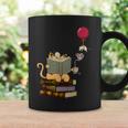Kittens Cats Tea Books And Balloon Graphic Print Coffee Mug Gifts ideas