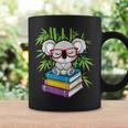 Koala Bear Librarian Reading Books Koala Graphic Print Coffee Mug Gifts ideas