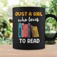 Ladies Books Just a Girl Who Loves To Read Girl Graphic Print Coffee Mug Gifts ideas Ladies Books Just a Girl Who Loves To Read Girl Graphic Print Coffee Mug Gifts ideas