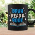 Language English Teacher Bruh Read A Book Graphic Print Coffee Mug Gifts ideas