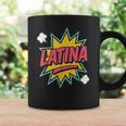 Latina Superhero Comic Book Bubble Graphic Print Coffee Mug Gifts ideas Latina Superhero Comic Book Bubble Graphic Print Coffee Mug Gifts ideas