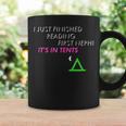 LDS 1st Nephi Pun Book Of Mormon Joke In Tents Graphic Print Coffee Mug Gifts ideas