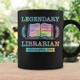 Legendary Librarian Established 1963 Library Book Birthday Graphic Print Coffee Mug Gifts ideas Legendary Librarian Established 1963 Library Book Birthday Graphic Print Coffee Mug Gifts ideas
