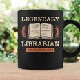 Legendary Librarian Established 1972 Library Book Birthday Graphic Print Coffee Mug Gifts ideas