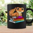 Leopard Gecko With Book Lizard Reptile Lover Graphic Print Coffee Mug Gifts ideas