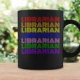 LGBTQ Pride Librarian Library Worker Reading Books Book Fan Graphic Print Coffee Mug Gifts ideas LGBTQ Pride Librarian Library Worker Reading Books Book Fan Graphic Print Coffee Mug Gifts ideas
