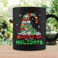 Librarian Booked Up For The Holidays Books Christmas Tree Graphic Print Coffee Mug Gifts ideas