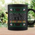 Librarian Books Reading Ugly Christmas Sweaters Graphic Print Coffee Mug Gifts ideas Librarian Books Reading Ugly Christmas Sweaters Graphic Print Coffee Mug Gifts ideas